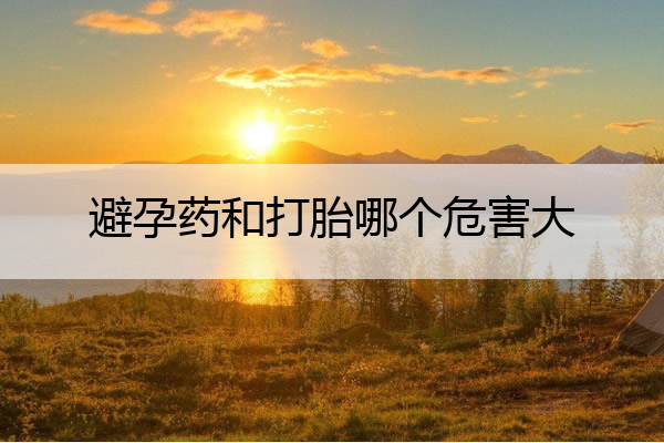 避孕药和打胎哪个危害大_吃一次毓婷相当于一次堕胎
