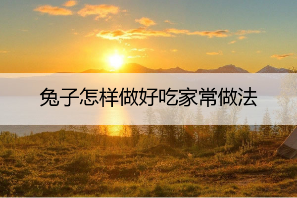 兔子怎样做好吃家常做法 兔子怎样做好吃家常做法大全
